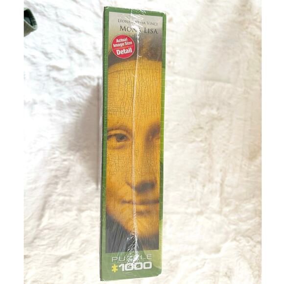 New Eurographics Leonardo Da Vinci MONA LISA Puzzle 1000 Pieces - Picture 2 of 4